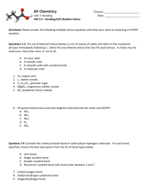 AP Chemistry - Community Charter School of Cambridge