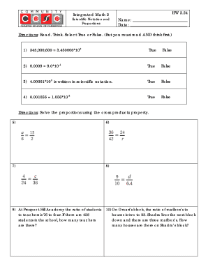 Integrated Math 2 Homework 2.24