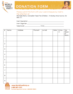 Donation Form
