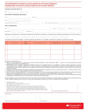 Death Beneficiary Disposition Form