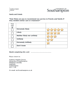 Patient Satisfaction Survey