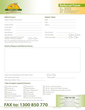 Referral Form