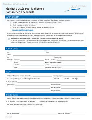 FORMULAIRE DE DEMANDE D’INSCRIPTION PAR COURRIEL