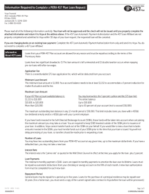 Colorado PERA 457 Plan Loan Request