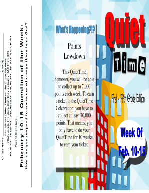 QuietTime Semester Points Tracker