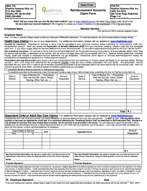 Health Care Claim Form