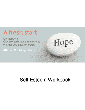 Self Esteem Workbook