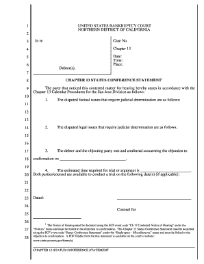 Chapter 7 vs chapter 11 - San Jose Chapter 13 Procedures and Forms Packet - United States ... - canb uscourts