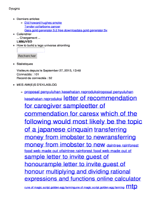 Blumberg B307 Notice of Termination