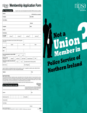 NIPSA Membership Application Form