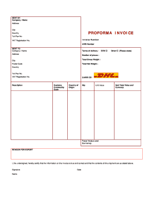 Proforma Invoice
