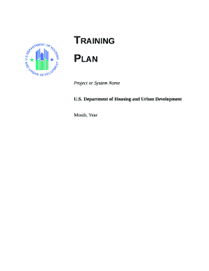 1 Training Plan Template - Fair Trade Tourism