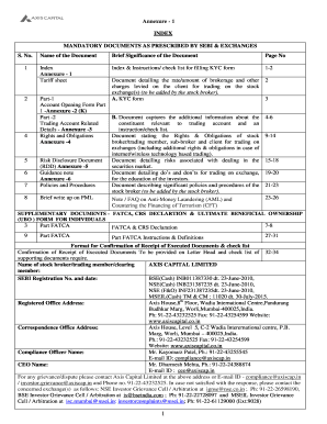 KYC Application Form for Trading Account