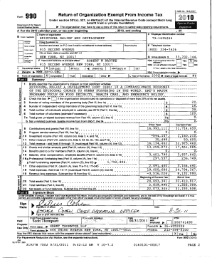 Form 990 Return of Organization Exempt From Income Tax