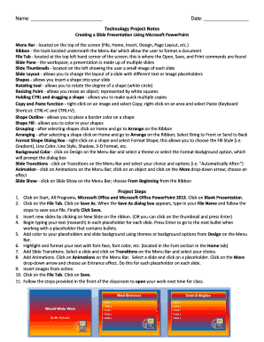 Microsoft PowerPoint Guide