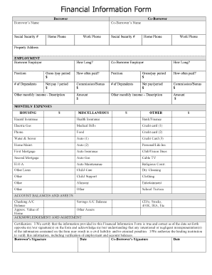 Fidelity solo 401k calculator - 6 Financial Information Form - c21bowmancom