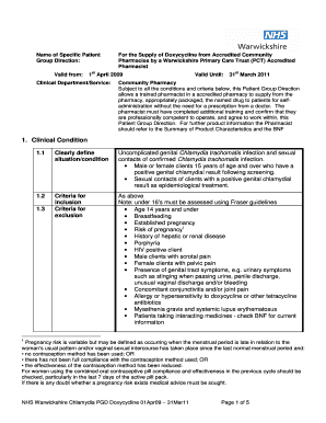 Printable credit card list template - 1. Clinical Condition - Pharmaceutical Services Negotiating ...