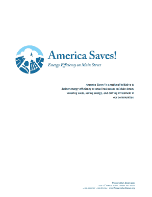 America Saves Energy Efficiency Authorization Form