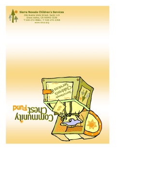 Community Chest Fund Donation Form