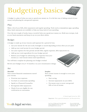 Personal Budget Planner