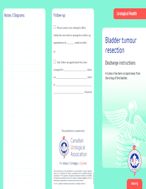 Follow-up Urological Health Instructions
