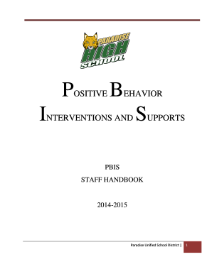 PBIS Positive Behavior Interventions and Supports - phs pusdk12