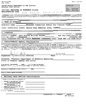National Register of Historic Places Registration Form