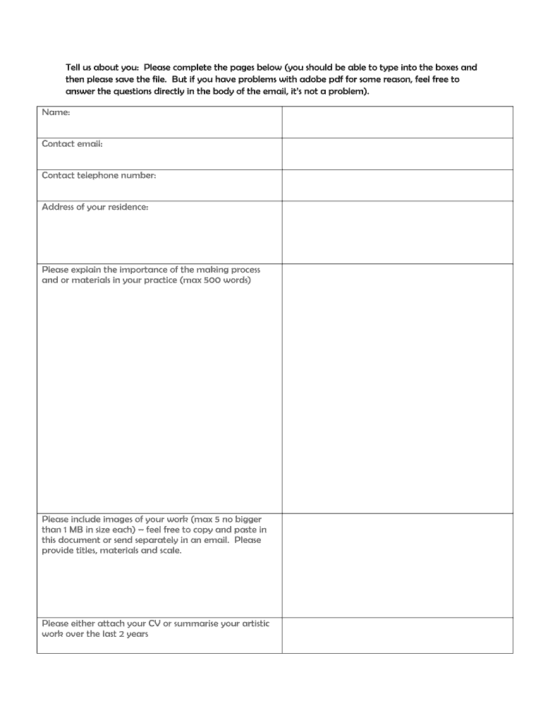 Form preview
