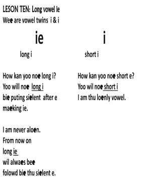 Lesson 10 - American Literacy Council