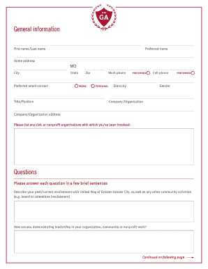 Form preview