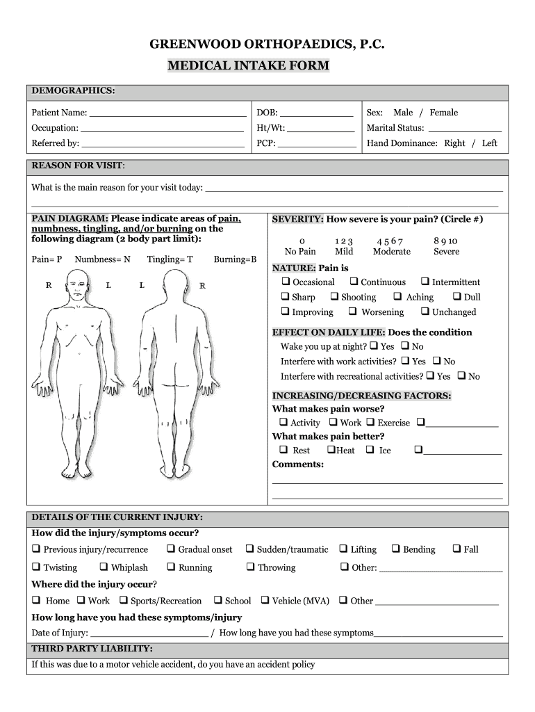 greenwood orthopaedics Preview on Page 1.