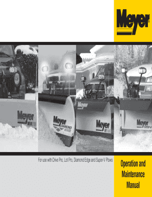 Meyer Plow Registration and Warranty Form