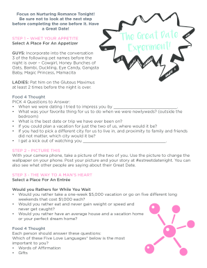 Romantic Date Night Guide