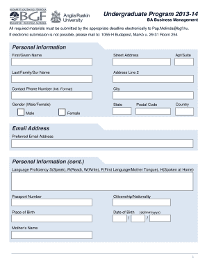 Form preview