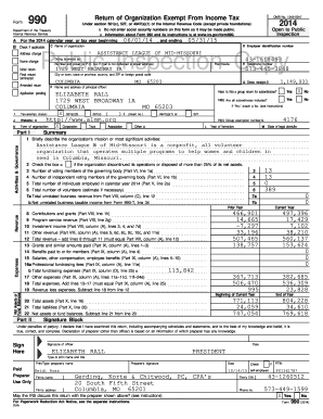 Form 990 2014