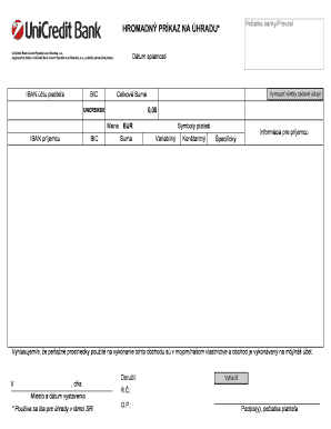 Public Payment Order