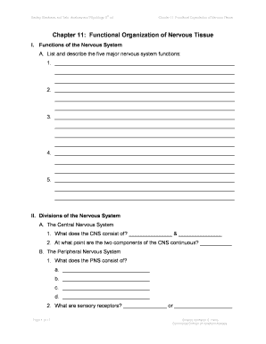 Anatomy and Physiology Study Guide