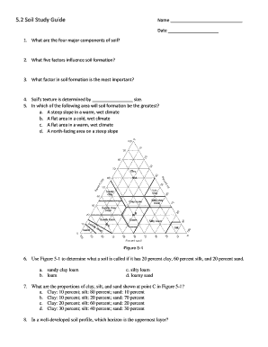 Soil Study Guide