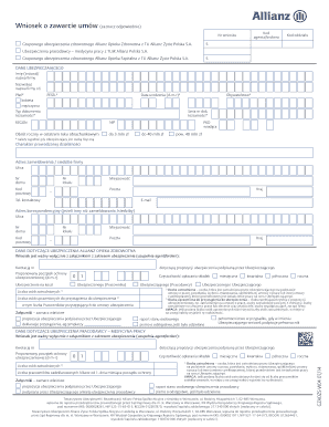 Allianz Health Insurance Application Form
