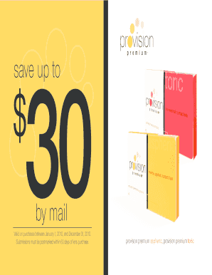 CooperVision Contact Lens Rebate Form