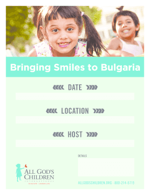 Bringing Smiles to Bulgaria - All Gods Children - allgodschildren