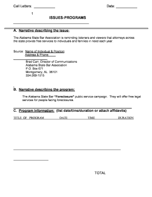 Alabama State Bar Foreclosure Public Service Campaign