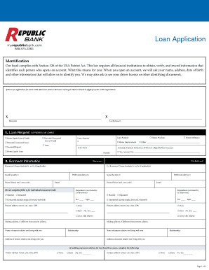 Loan Application Form