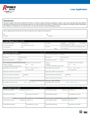 Loan Application Form