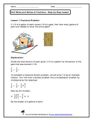 Fence Painting Step-by-step Lesson - Math Worksheets Land