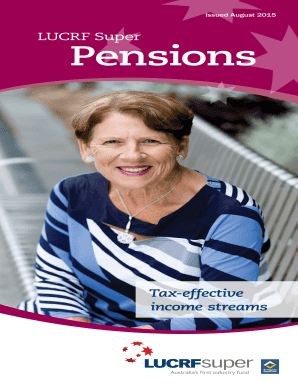 LUCRF Pension Application Form