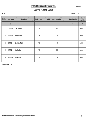 Electoral Objection Application Form
