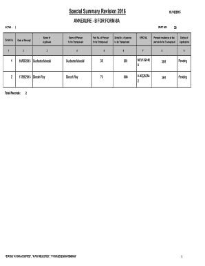 Form 8A Annexure B