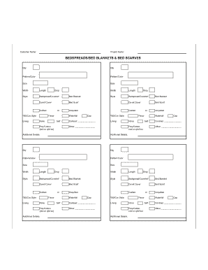 Fabricut Contract Order Form