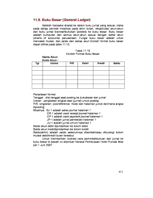 General Ledger Template